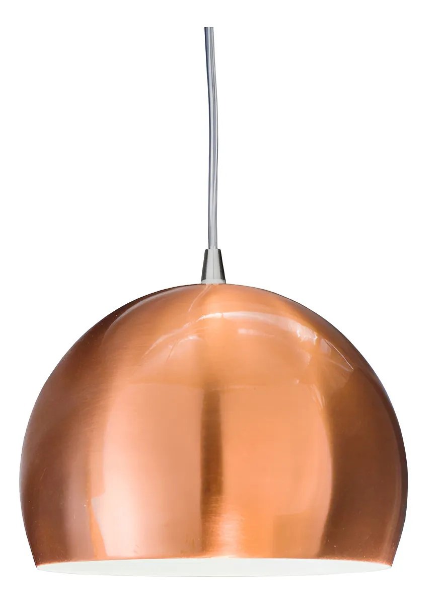 COLGANTE BOCHA 1872/C1U 23CM COBRE SATIN
